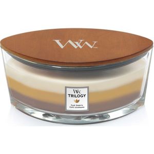 WoodWick Kamergeuren Geurkaarsen Café Sweets Ellipse Jar 454 g (€ 68,11 / 1 kg)