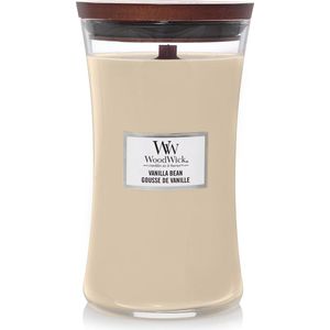 WoodWick - Large Hourglass - Geurkaars - Vanille Bean