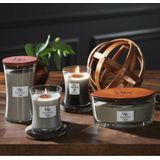 Woodwick - Fireside - Geurkaars - 85 g - Sojawas - Houten Lont