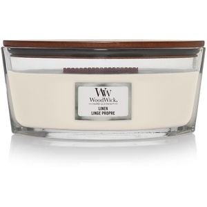 WoodWick - Ellipse - Geurkaars - Linen - Hoogwaardige Paraffine & Sojawas