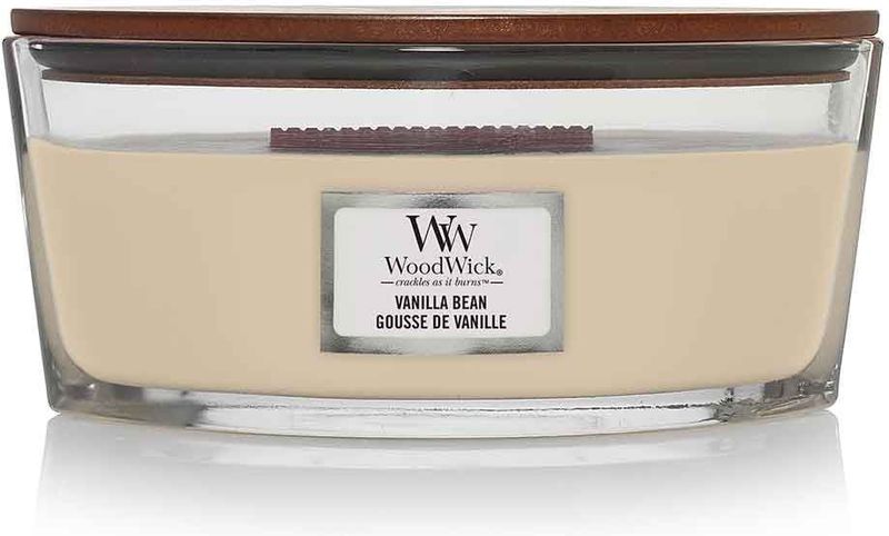 WoodWick Geurkaars Ellipse Vanilla Bean 454 gr