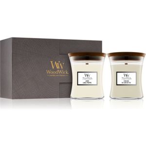 WoodWick Hourglass Geurkaars Deluxe Giftset - 2 Medium