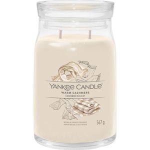 Yankee Candle - Signature Large Jar - Warm Cashmere - 90 Branduren