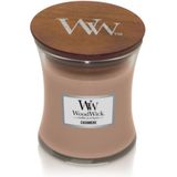 WoodWick Geurkaars Medium - Cashmere