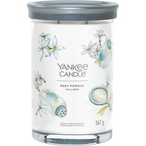 Yankee Candle - Baby Powder - Large Tumbler - 100 Branduren - Twee Lonten