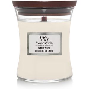 WoodWick - Warm Wool - Geurkaars - 275 gr - Houten Lont