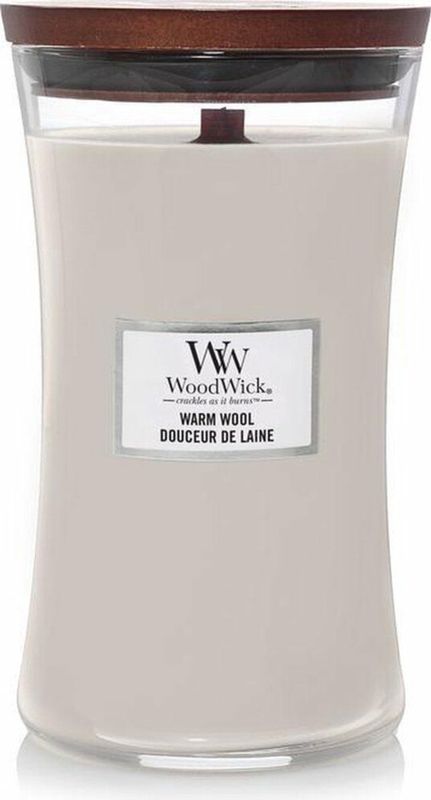 WoodWick - Warm Wool - Geurkaars - 611 gr