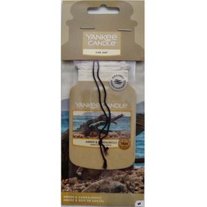 Yankee Candle - Amber & Sandalwood - Geur Tag - 1 st - Luchtverfrisser