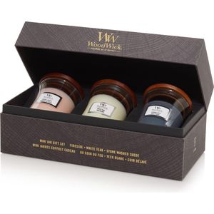 WoodWick - Deluxe Giftset - Floral - Set van 3 Mini Candles