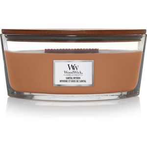 WoodWick Santal Myrrh Ellipse Candle