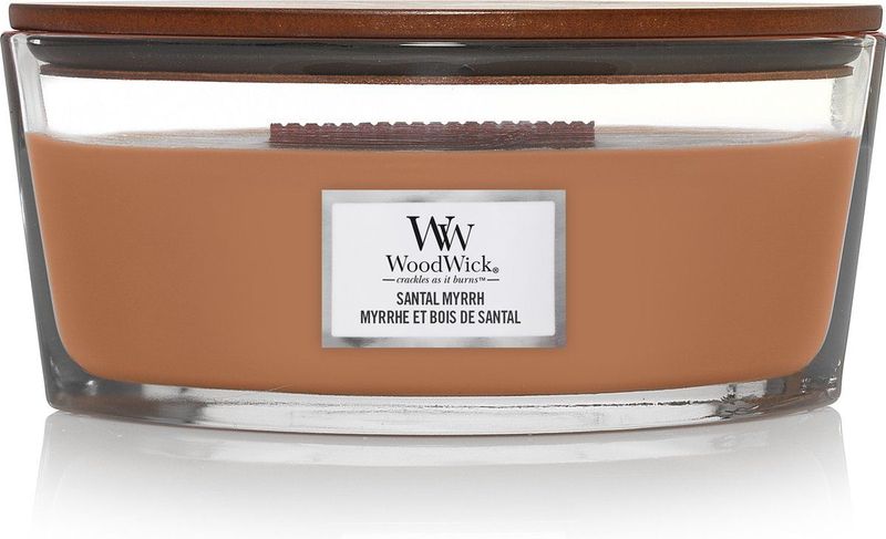 WoodWick Santal Myrrh Ellipse Candle