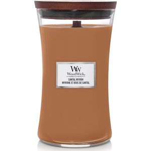 WoodWick Santal Myrrh Large Candle
