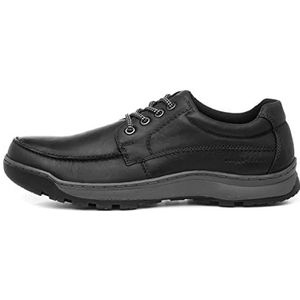 Hush Puppies Tucker Derbys voor heren, Zwart, 41.5 EU