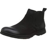Hush Puppies - Tyrone - Casual Treklaars - Bruin - Nubuckleer - Geheugenschuim