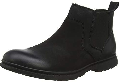 Hush Puppies - Tyrone - Casual Treklaars - Bruin - Nubuckleer - Geheugenschuim
