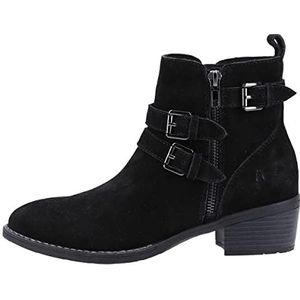 Hush Puppies Dames Jenna enkellaars, Zwart, 39 EU