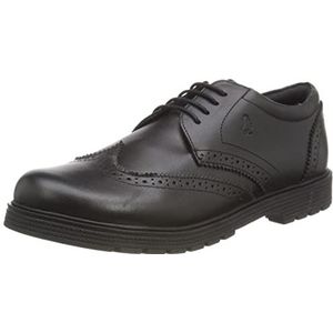 Hush Puppies - SALLY SENIOR 2 - Leren Brogues - Zwart - Meisjes