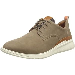 Hush Puppies Heren Advance Lace Up Sneaker, Grijs, 43.5 EU