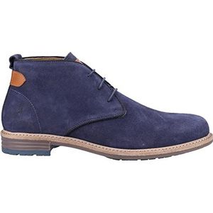 Hush Puppies Jonas Suede Desert Boots voor heren, marineblauw, 42.5 EU