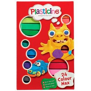 Plasticine Kleur Max - 24 stuks