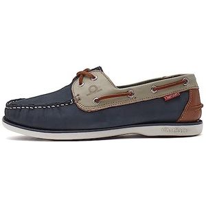 Chatham Whitstable Bootschoen voor heren, Marinewit bruin, 39.5 EU