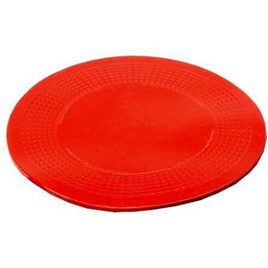 Antislip onderlegger van Dycem-materiaal (rond, diameter 19 cm, rood)
