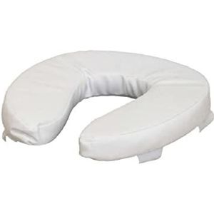 NRS Healthcare Toiletbrilverhoging, zacht, gevoerd, 50 mm