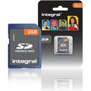 Integral SD kaart 2 GB (class 4)