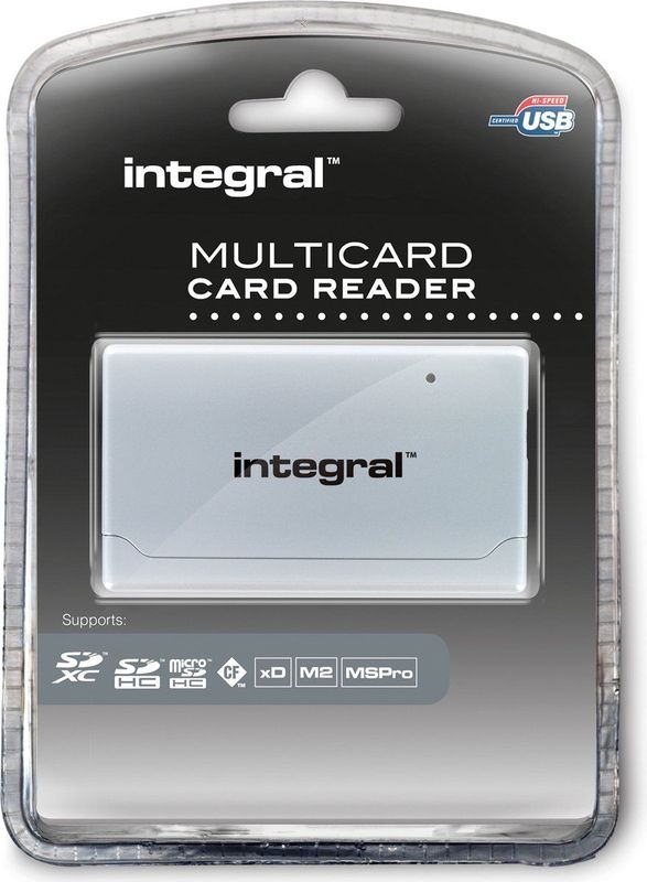 Integral MultiCard Reader 17-in-1 - USB 2.0
