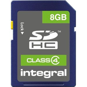 Integral - SDHC Geheugenkaart - 8 GB - UHS-I - Class 4