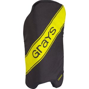 Grays Nitro Indoor Legguards Cover - Keeper body - Black/Yellow