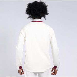 Gray-Nicolls Cricket SWEATER PRO PERF MRN TRIM 2XL 2 Extra Large - Ivory / Maroon