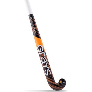 Grays composiet hockeystick GR5000 Ultrabow jr Zwart / Oranje - maat 34.0
