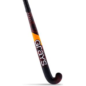 Grays houten hockeystick Rogue Ultrabow Jun Stk Zwart / Rood - maat 35.0