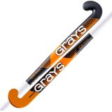 Grays composiet hockeystick GX3000 Ultrabow Jun Stk Zwart / Oranje - maat 34.0