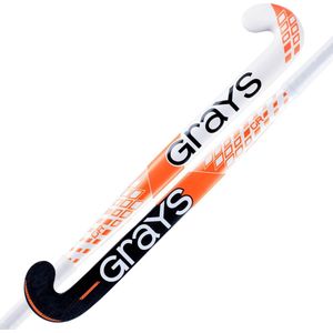 Grays composiet hockeystick GR6000 Probow Sen Stk Wit / Oranje - maat 36.5L