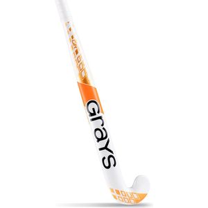 Grays composiet hockeystick GR6000 Dynabow Sen Stk Wit / Oranje - maat 36.5L