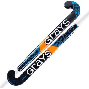 Grays composiet hockeystick GR5000 Jumbow Sen Stk Zwart / Blauw - maat 37.5L