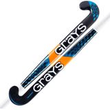 Grays Composiet Hockeystick GR5000 Ultrabow Sen Stk Zwart / Blauw - Maat 36.5L