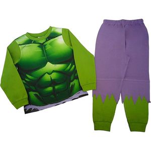 Avengers - de Hulk - Pyjama - Groen - 100% Katoen