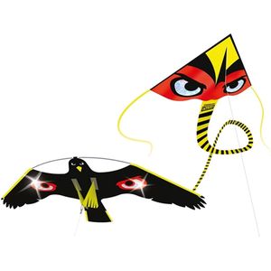 Ketrop Volgelverjager Twin Terror - Duivenverjager - Volgelverschrikker voor Vogels/Duiven/Reigers/Kraaien - 7 Meter
