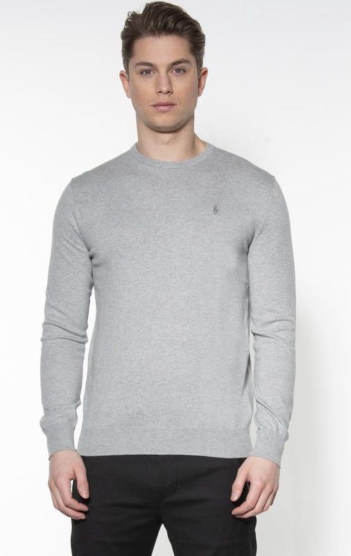 Polo Ralph Lauren  Trui Grijs Heren Maat XS - 710-684957-st 003 - All Season - 100% Katoen