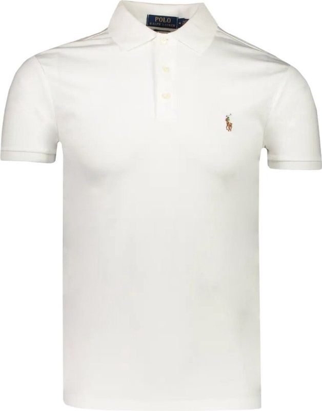 Polo Ralph Lauren - Poloshirt - Marineblauw - Katoen - Korte Mouwen