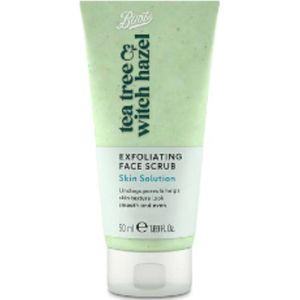 Boots Tea Tree & Witch Hazel Exfoliating Face Scrub