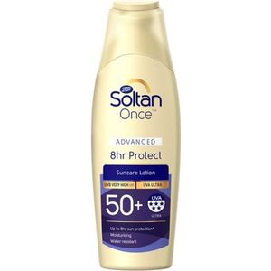 Soltan Once Zonnebrand Advanced 8U Protect Lotion SPF50+