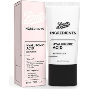 Boots Ingredients Hyaluronic Acid Moisturiser