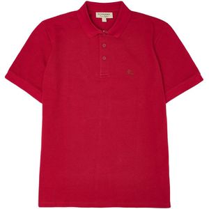 Burberry, Heren, Tops, Rood, Maat: S Katoen,
