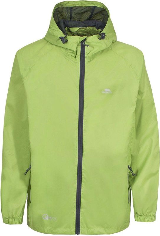 Trespass - Qikpac - Regenjas - Unisex - Waterdicht - Winddicht - Packaway