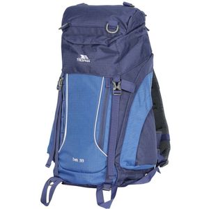 Trespass Unisex rugzak Trek 33 met geïntegreerde regenbescherming, Blauw