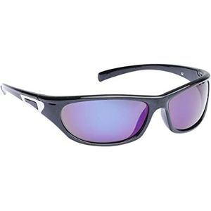 Trespass Scotty, zwart, zonnebril gepolariseerde glazen met uv-bescherming, zwart